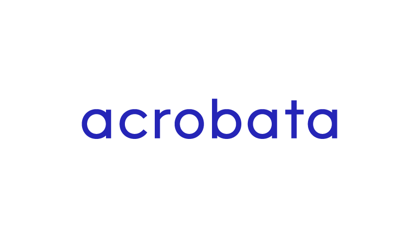 Home acrobata logo azul